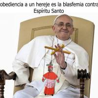 La elevación al pontificado  de Bergoglio es nula, porque ya se había desviado y separado de la fe en Argentina.