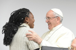 nigueriana confabulada con Bergoglio