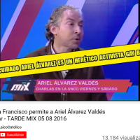 Sacerdote argentino desenmascara las blasfemias del herético  activista Gay Ariel Álvarez  Valdés
